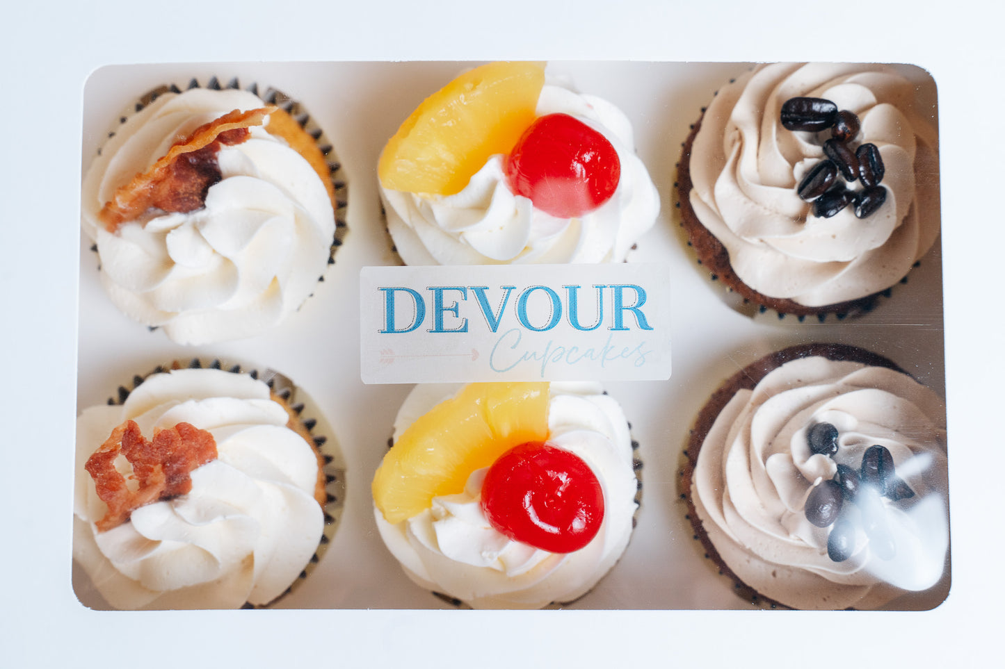 Devour Cupcakes (half-dozen) Summer Vibes