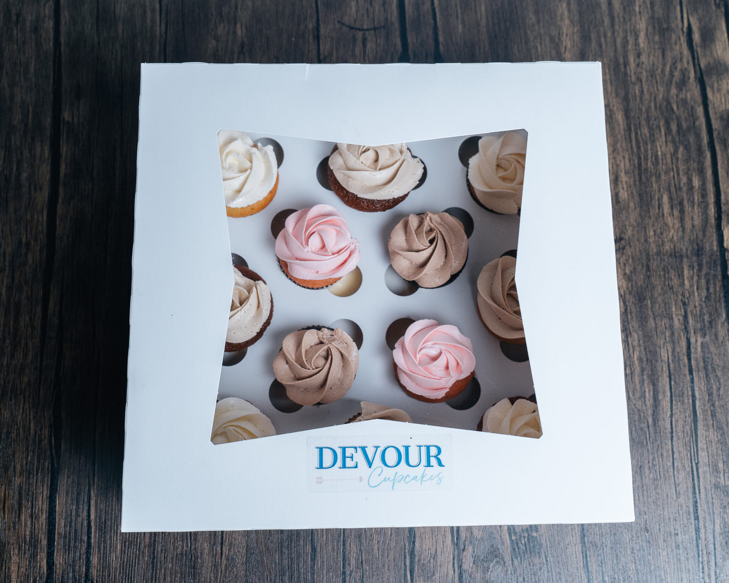 Devour Pre-Game Mini Cupcakes (Dozen)