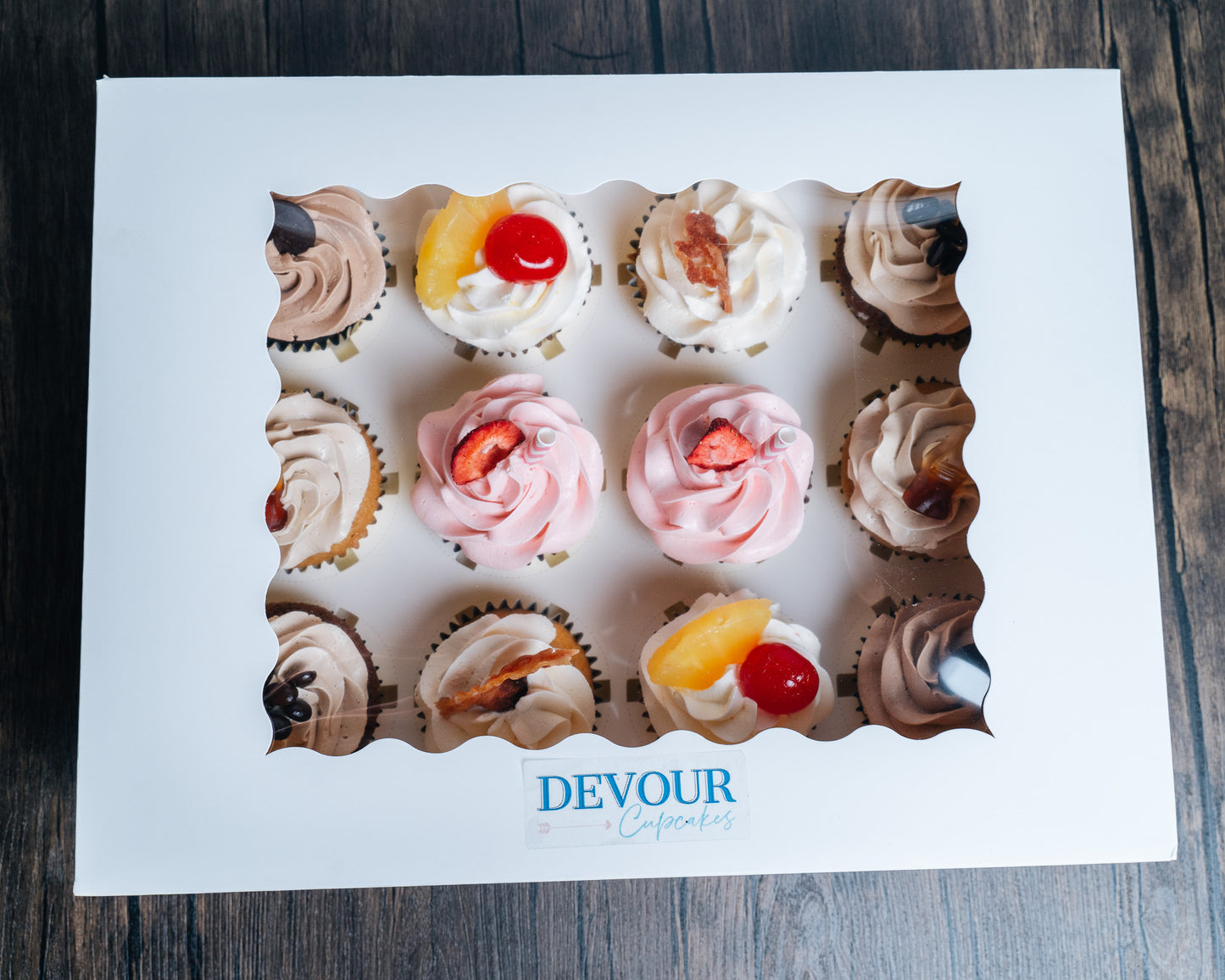 Devour cupcakes (dozen) Home-Run